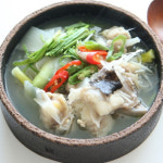 [포항맛집]맑은 생아구탕 1.2kg 3인분 /냉장 야채포함 아귀탕 해와바다 : 해와바다