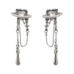 하트귀걸이 여성용 달콤한 주얼리 925 실버 바늘 하트 귀걸이 인기있는 디자인 태슬 결혼 선물 도매 : 데일리마켓01