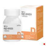 웰러스 바른 비타민D 1000IU 관절 뼈 건강 추천 90정 : 밥도둑마켓