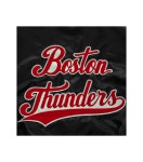 [WHITESVILLE] WV15607 NYLON STADIUM JACKET BOSTON THUNDERS BLACK : RINOSTORE