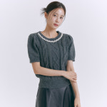 로엠 진주 스웨터 RMKAE4CR17 : roem