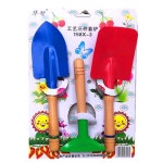 모래놀이 텃밭가꾸기 모조삽 3종세트 갯벌준비물 갯벌체험장비 원예도구 : 멜로:D샵