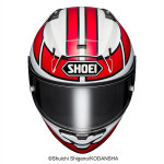 쇼에이헬멧 X-15 GUN 건 TC-1풀페이스 : 와우모터스