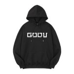 세르 레터링 오버핏 후드 티셔츠 H0201 : 그루브스텝