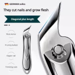 손톱깍기 휴대용 매니큐어 세트 네일 클리퍼 개인 관리 그루밍 선물 키트 여행용 트리밍 도구 미용 건강 5 개/세트 : 썸마켓09