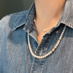 [자르르주얼리]롱롱 담수진주  14K 도금 골드볼,부자재 : Jrr jewelry