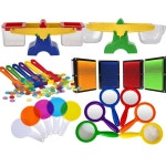 어린이집 과학 자연 탐구 활동 관찰 도구 저울 자석칩 교구 저울추 용품 교구용 : 베비마루