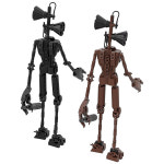 사이렌 헤드 scp 6789 3008 682 재단 호러 공포 대형 애착 인형 키링 굿즈 MOC 클래식 게임 장면 기계식 몬스터 빌딩 블록 조립 모델 로봇 소년... 