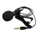 노래방마이크 강의에서 말하는 휴대폰 마이크 클립 타이 칼라 1.5M 브래킷 보컬 오디오 비디오 라펠 3.5mm : 썸마켓09