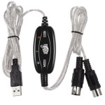NTQinParts Native Instruments용 PC USB-MIDI 키보드 인터페이스 변환기 케이블 코드 컴플리트 Kontrol S25 S49 S61 S88 컨트롤러... 