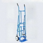 산소 실린더 질소 가스통리어카 LPG밀차 산소통운반 1. 블루(두께1.0)/브래킷없음 : 엔케이몰4