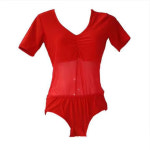 밸리댄스복 Momen 반팔 크리스탈 코튼 및 메쉬 밸리 댄스 탑 바디 섹시한 9 색 : 레몬트리마켓09