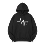 일렉토릭 레터링 오버핏 후드 티셔츠 H0207 : 그루브스텝