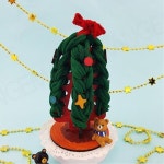 초중생 환경보호 업사이클링 양말목 겨울 미니트리 키트 5p : 어린이diy키트만들기샵