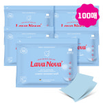 라바노바 고농축 세탁세제 4세대 종이 시트세제 100매(20매x5팩) 통돌이 드럼세탁기 : 라온컴퍼니