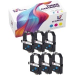 프린터 카트리지 잉크 호환 리필 AZ, IBM 호환용 리본 교체 2380 2381 2390 2391 블랙 6팩 공급 : I비컴퍼니