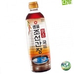 샘표식품 맑은 조선간장 간편 양념장 500mlX3개 소스 : 청초들마켓텐