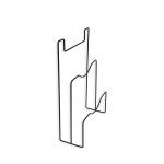 도마보관대 냄비뚜껑 싱크대문수납 도어후크 블랙 : 제로투커머스