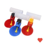 생활선물세트 닭 물주기 새 메추라기 그릇 농장 식수 파이프 : foTWOmart