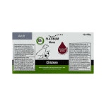 플래티넘 메뉴 습식 자연 화식 사료 치킨 어덜트, 90g, 12개 : 프리미엄 수입사료 한국총판