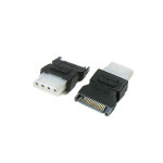 SATA 전원 변환 젠더 IDE 4P F/SATA 15P M : 비트전산
