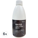 허브크린 시멘트 제거제 플러스 500ml 6개 : 캡틴101