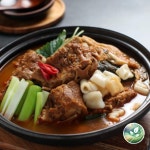 캠핑밀키트 우거지 가마솥 감자탕 2.5인분 2kg 칼국수 : 모두파라랜드텐