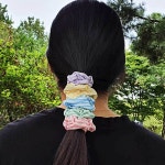 헤어 밴드 미니 5종 세트 당고 머리끈 곱창 당고머리 : 엠제이디와이