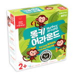 몽키어라운드 쉬운 유아 보드게임 가족 : 공간27