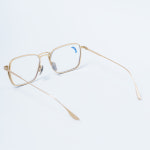 Three-Gold(Glasses) 시력보호 남녀공용 트렌디안경 고급안경 메탈안경 데일리안경 : OUR IKNOW