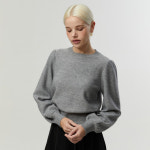 Puff sleeve sequin knit 퍼프 슬리브 시퀸 니트 : 성북동니트