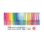 라인플러스 네오라이트 마일드라이트 형광펜 (20색) : 사자문구