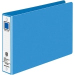 2866465 고쿠요링 파일 색후판지 표지 2홀 B6 가로 220매 수용 청후-408B : 이팔코퍼레이션