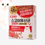 이나바 챠오 스고이 유산균 크런키 고양이 사료 참치포 믹스, 200g, 1개 : 3651