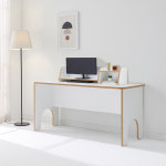 HSLJI34P 서재책상 서랍장세트 모니터받침대포함 입식 1인 : 히트가구