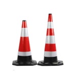 주차금지 꼬깔콘 공사현장 공사 주차 금지 진입금지 도로 (고무) 62cm : 구대영