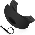 복싱 마우스피스 태권도 격투기 Gy 풋볼 하키라크로스레슬링복싱농구용 스트랩이 달린 성인 11블랙에 맞습니다 : 십육호