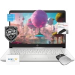HP 14 HD LAPTOP 랩탑 노트북 | 후방 to 학교 리미티드 에디션 1 Year MICROSOFT 마이크로소프트 365 Intel Quad-Core 프로세서 16GB RA... 