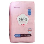 좋은느낌 생리대 오리지널 울트라슬림 날개형 대형 32매 475452 : 다매리움