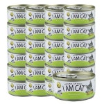 아이엠캣 유산균 그레이비소스 참치와치킨 고양이캔 80gx24개 간식 주식 습식캔 : 클린Health