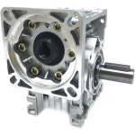 속도 감소기 NMRV040 Nema34 웜 기어박스 5110115120150~11001 비율... 소형 선반용 14mm 입력 18mm 샤프 Ratio 80 to 1 : 굿칩패스트06