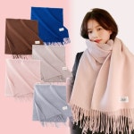 프리미엄 캐시미어 머플러 따뜻한 겨울 빅사이즈 남자 여자 커플 목도리 11Color : 유제이스토리