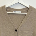 ZARA 자라 가디건 | L 베이지 B09 4-1128-075 : Warmblack