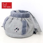 레드퍼피 캣틀즈워머 이동가방대형 다크그레이 : 나무 나라