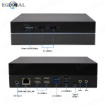 미니pc 미니피씨 Eglobal F8 미니 컴퓨터 게이머 마이크로 게이밍 PC NVIDIA GTX 1060 NUC 8K HTPC 윈도우 11 와이파이 12 세대 인텔 i9... 
