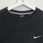 NIKE 나이키 로고 맨투맨 | M 블랙 A25 4-1128-033 : Warmblack