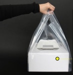 샌드위치 케이크 투명 포장 비닐 봉투 opp 쿠키 디저트 50p 백 피크닉 네모 : 마켓여왕2
