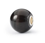 Trollbeads 원석 점보 라운드 블랙 캣츠아이 비즈 : 트롤비즈코리아 부산
