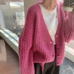 [무료배송/무료반품] 간절기 아우터 루즈핏 무지가디건 H3072로디트가디건 : 캔들메이킹