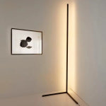 스탠드 장스탠드 조명 거실 코너 플로어 램프 스마트 RGB LED 원격 및 앱 제어 침실 놀이방 설치 155CM : 돈나무유통